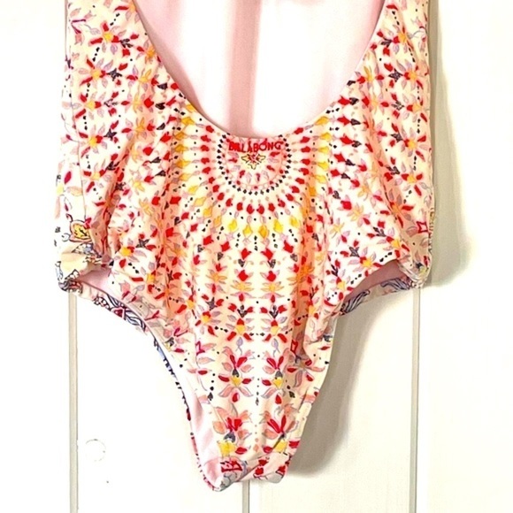 Billabong Pink and Orange Mandala One Piece Swimsuit - Picture 9 of 10